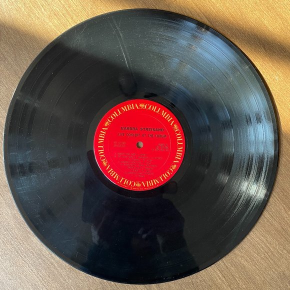 Barbara Streisand Live Concert at The Forum, Vinyl LP - Picture 5 of 8